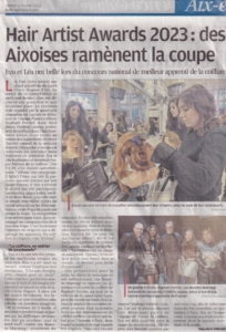 Concours Le Meilleur Apprenti de France Coiffure - Raphael Perrier 