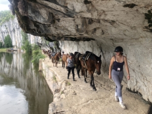 Stage BTS Tourisme 1ère année - Centre Equestre le Marina - Mimizan - Mlle FADY