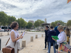 Action professionnelle - BTS Tourisme 2ème année - Les sources d'Aix-en-Provence