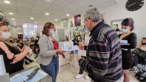 Remise des pris au Concours de coiffure, Mlle GUERINEAU Chloé